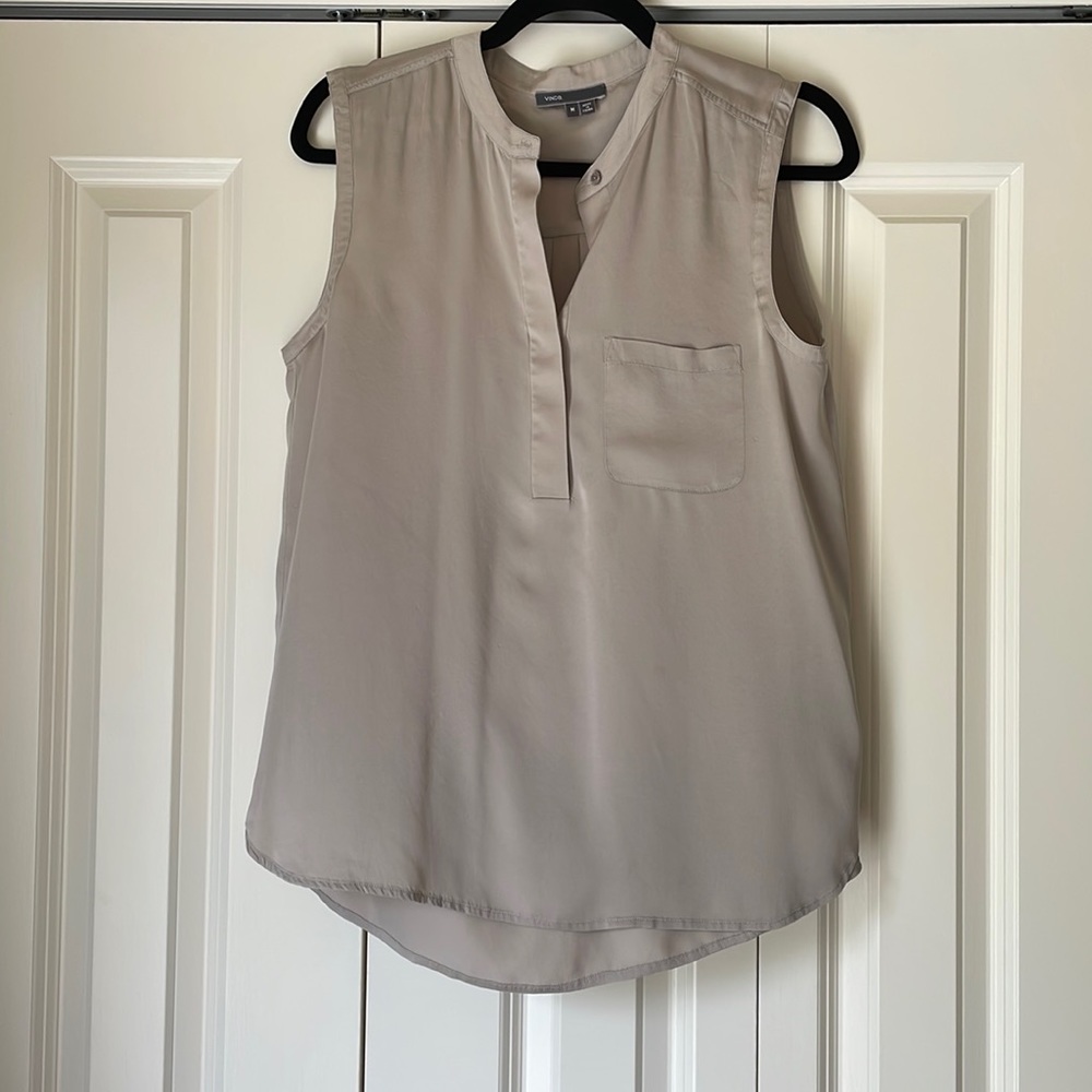 Blouse, Vince, size M, silk